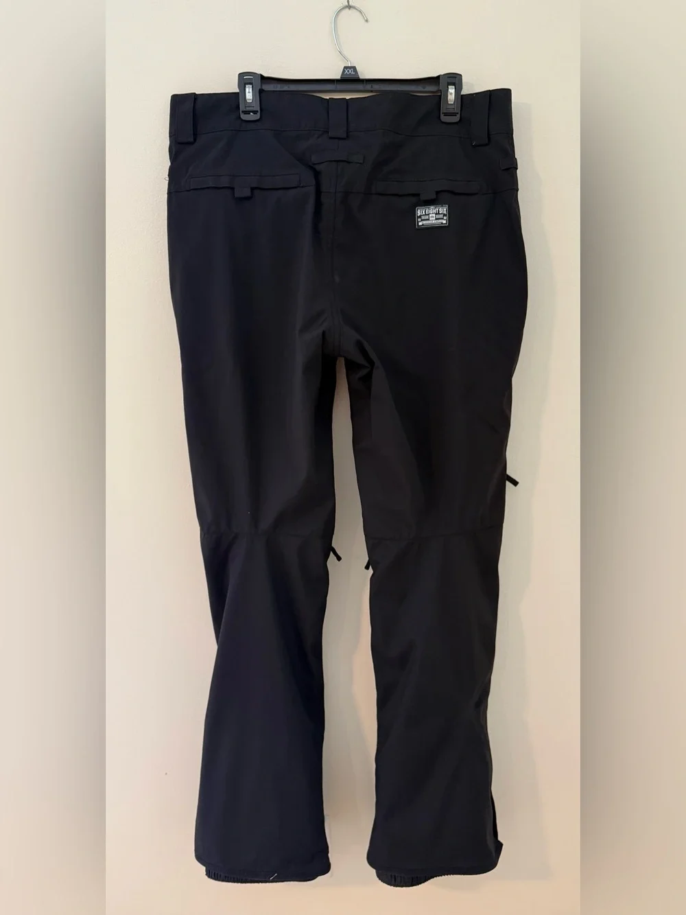 686 InfiDRY Ski/Snowboard  Shell Thermal Pants Black Sz XL.